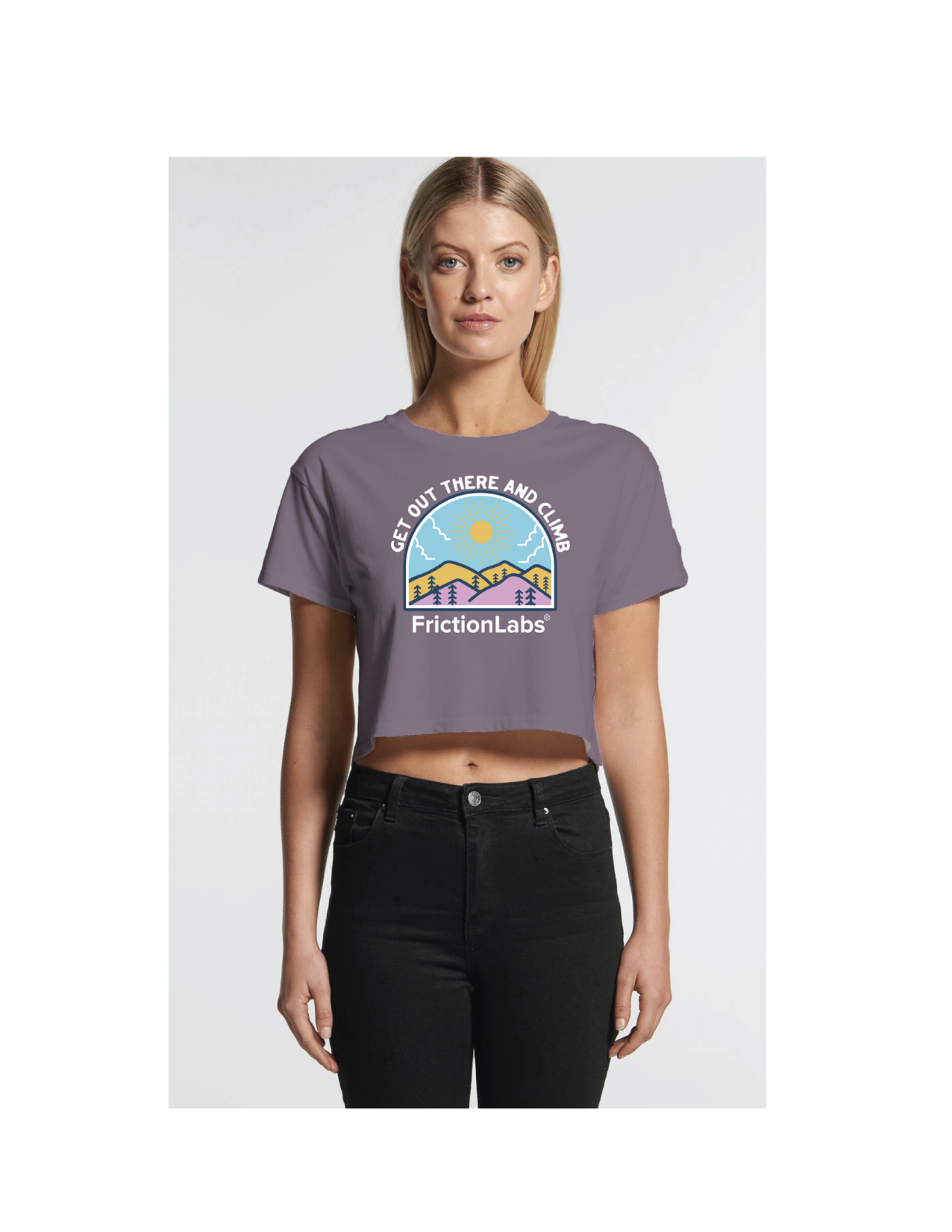 Get Out There Crop T